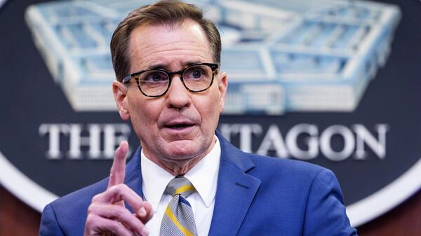 ABD Savunma Bakanlığı (Pentagon) Sözcüsü John Kirby,  - Sputnik Türkiye