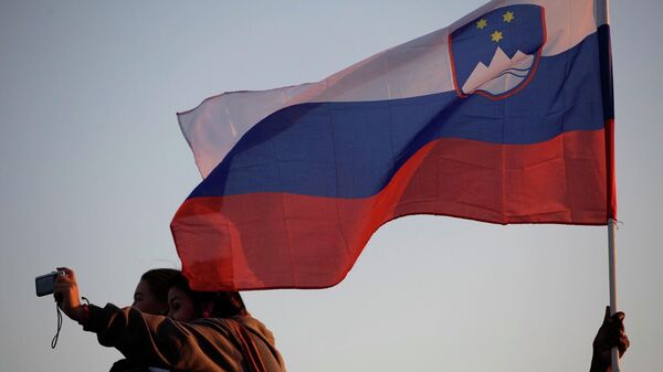 Slovenya bayrağı - Sputnik Türkiye