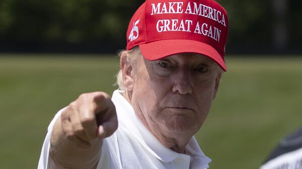 Eski ABD Başkanı Donald Trump - Sputnik Türkiye