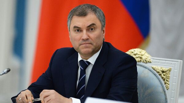 Vyaçeslav Volodin - Sputnik Türkiye
