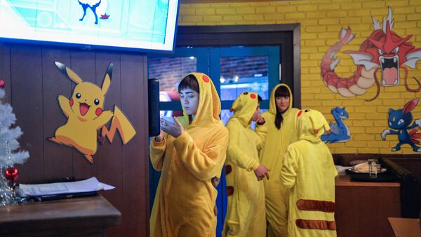 Moskova'da Pokemon köyü temalı kafe - Sputnik Türkiye