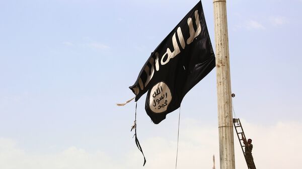 IŞİD bayrağı - Sputnik Türkiye