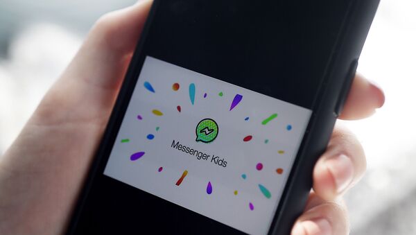 Facebook - Messenger Kids - Sputnik Türkiye
